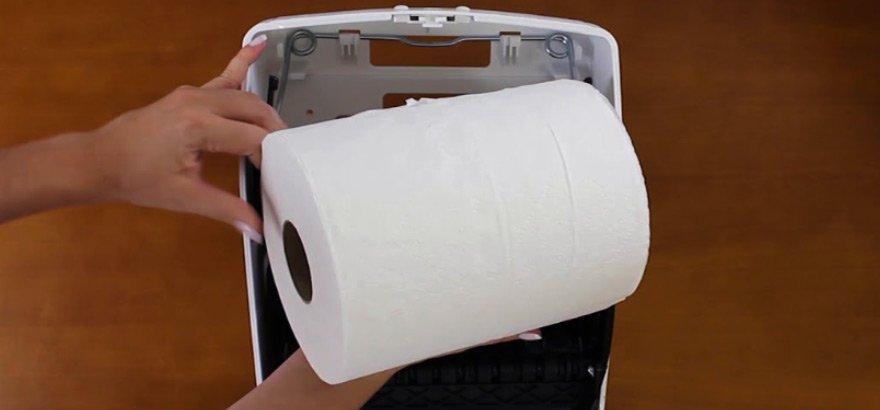 papel toalha bobina