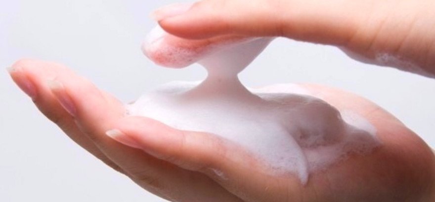 sabonete espuma toalete