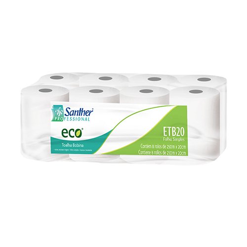 ETB20 - Eco® Toalha Bobina Folha Simples