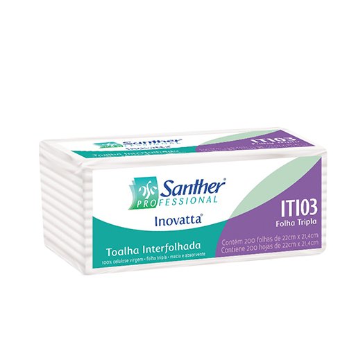 ITI03 - INOVATTA® Toalha Interfolhada tripla 2 dobras