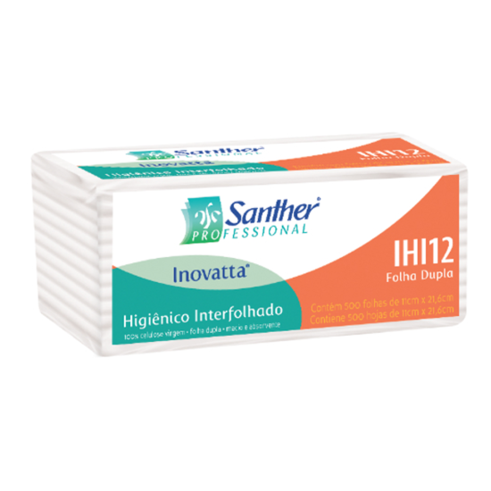 IHI12 Higiênico Interfolhado Inovatta