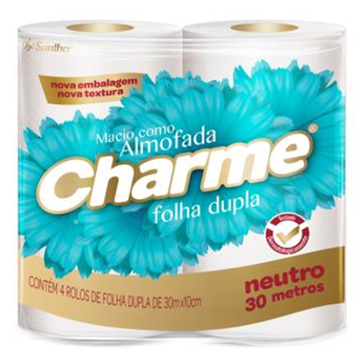 HCH44 Higiênico Rolo Charme 30m