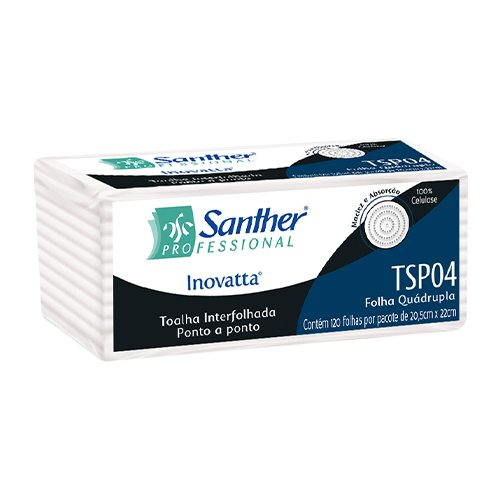 TSP04 - Toalha Interfolhada FQ Santher INOVATTA®